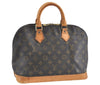 Authentic Louis Vuitton Monogram Alma Hand Bag M51130 LV J0802