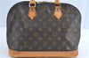 Authentic Louis Vuitton Monogram Alma Hand Bag M51130 LV J0802
