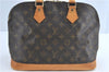 Authentic Louis Vuitton Monogram Alma Hand Bag M51130 LV J0802