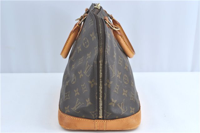 Authentic Louis Vuitton Monogram Alma Hand Bag M51130 LV J0802