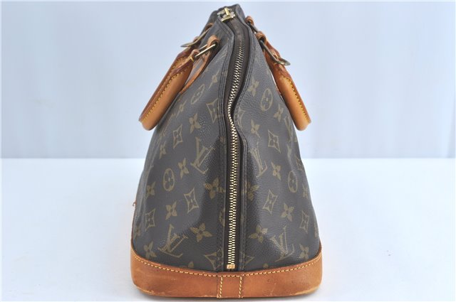 Authentic Louis Vuitton Monogram Alma Hand Bag M51130 LV J0802