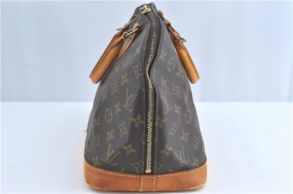 Authentic Louis Vuitton Monogram Alma Hand Bag M51130 LV J0802