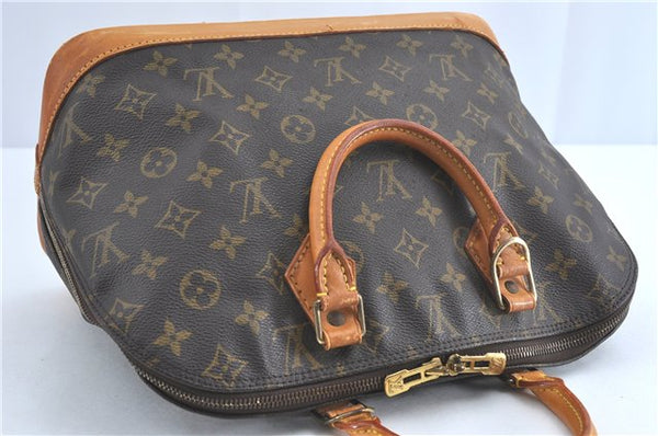 Authentic Louis Vuitton Monogram Alma Hand Bag M51130 LV J0802