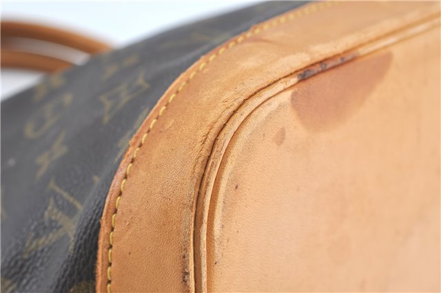 Authentic Louis Vuitton Monogram Alma Hand Bag M51130 LV J0802