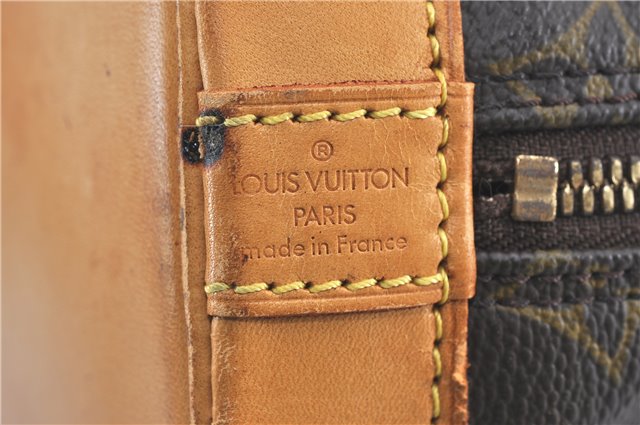 Authentic Louis Vuitton Monogram Alma Hand Bag M51130 LV J0802