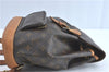 Authentic Louis Vuitton Monogram Montsouris MM Backpack M51136 LV J0804