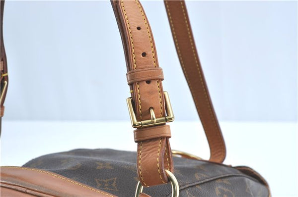 Authentic Louis Vuitton Monogram Montsouris MM Backpack M51136 LV J0804