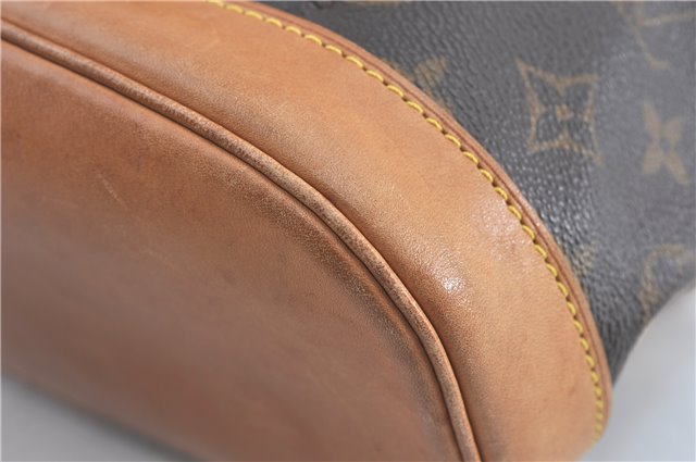 Authentic Louis Vuitton Monogram Montsouris MM Backpack M51136 LV J0804