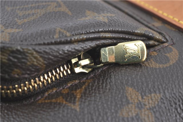 Authentic Louis Vuitton Monogram Montsouris MM Backpack M51136 LV J0804