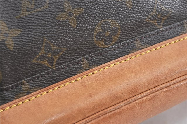 Authentic Louis Vuitton Monogram Montsouris MM Backpack M51136 LV J0804