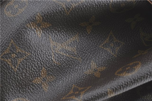 Authentic Louis Vuitton Monogram Montsouris MM Backpack M51136 LV J0804