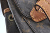 Authentic Louis Vuitton Monogram Montsouris MM Backpack M51136 LV J0804