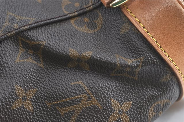 Authentic Louis Vuitton Monogram Montsouris MM Backpack M51136 LV J0804