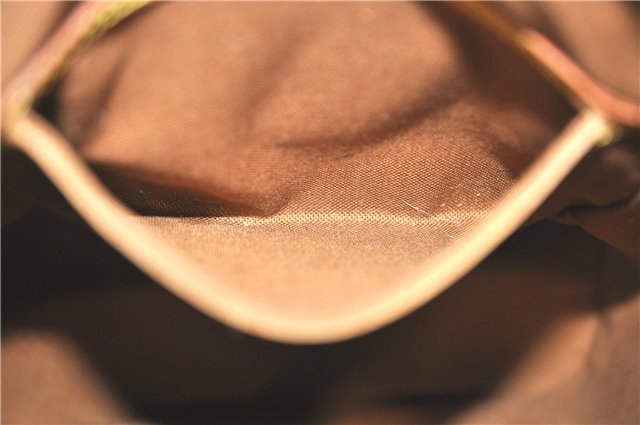 Authentic Louis Vuitton Monogram Montsouris MM Backpack M51136 LV J0804