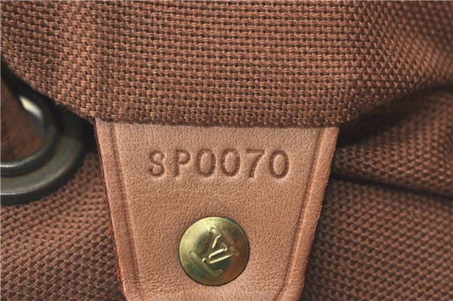 Authentic Louis Vuitton Monogram Montsouris MM Backpack M51136 LV J0804