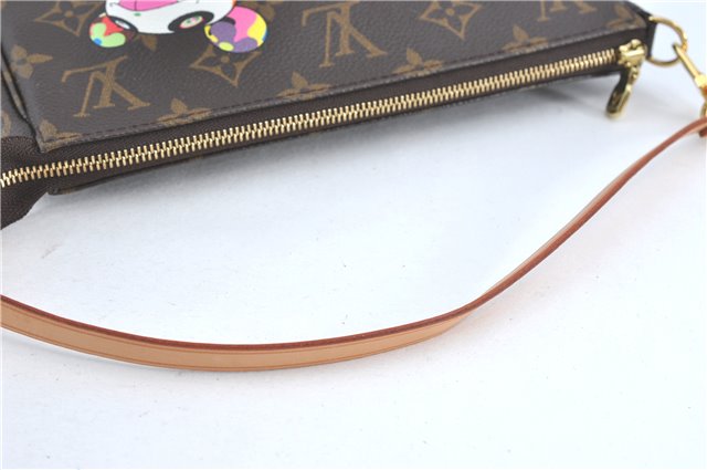 Auth Louis Vuitton Monogram Panda Pochette Accessoires Pouch M51981 LV J0810