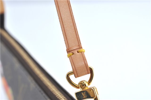 Auth Louis Vuitton Monogram Panda Pochette Accessoires Pouch M51981 LV J0810