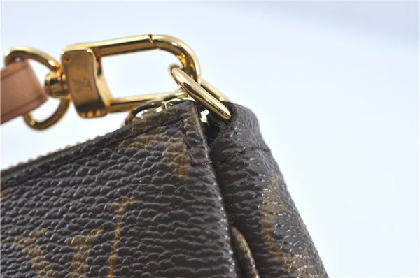 Auth Louis Vuitton Monogram Panda Pochette Accessoires Pouch M51981 LV J0810