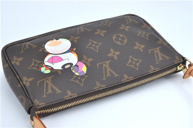 Auth Louis Vuitton Monogram Panda Pochette Accessoires Pouch M51981 LV J0812