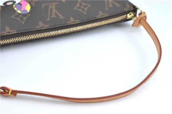 Auth Louis Vuitton Monogram Panda Pochette Accessoires Pouch M51981 LV J0812