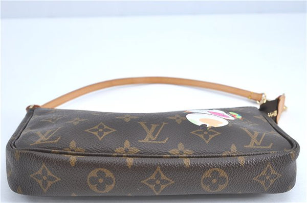 Auth Louis Vuitton Monogram Panda Pochette Accessoires Pouch M51981 LV J0812