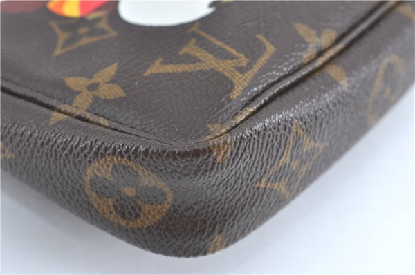 Auth Louis Vuitton Monogram Panda Pochette Accessoires Pouch M51981 LV J0812