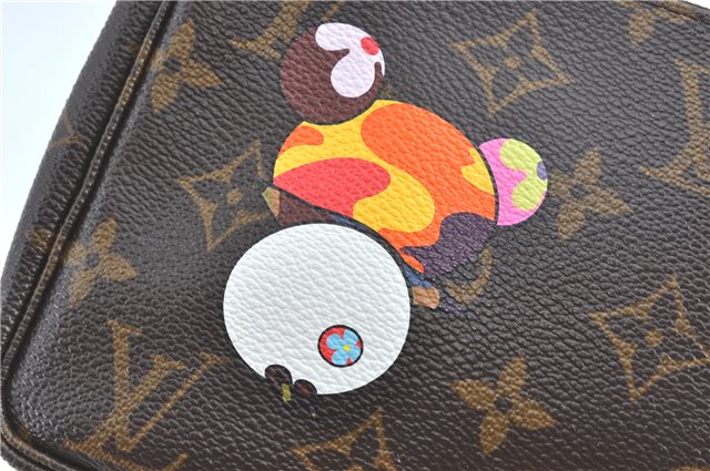 Auth Louis Vuitton Monogram Panda Pochette Accessoires Pouch M51981 LV J0812