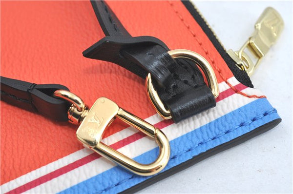 Auth Louis Vuitton Game On Neverfull MM Tote Bag White Black M57462 LV J0817