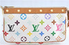 Louis Vuitton Monogram Multicolor Pochette Accessoires Pouch M92649 White J0818