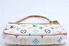 Louis Vuitton Monogram Multicolor Pochette Accessoires Pouch M92649 White J0818