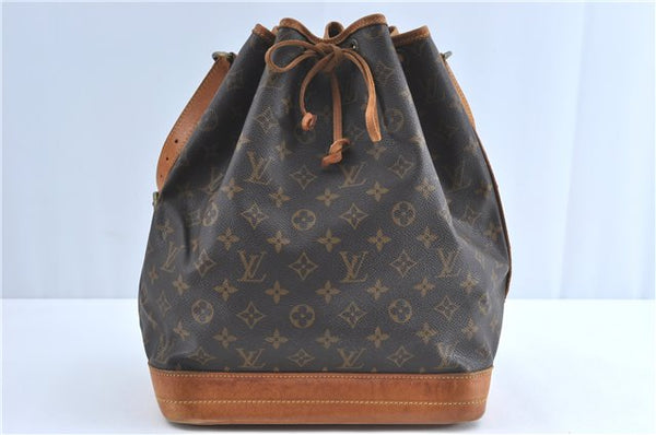 Authentic Louis Vuitton Monogram Noe Shoulder Cross Body Bag M42224 LV J0820
