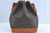 Authentic Louis Vuitton Monogram Noe Shoulder Cross Body Bag M42224 LV J0820