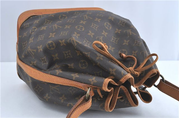Authentic Louis Vuitton Monogram Noe Shoulder Cross Body Bag M42224 LV J0820