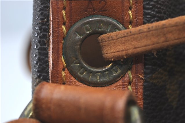 Authentic Louis Vuitton Monogram Noe Shoulder Cross Body Bag M42224 LV J0820