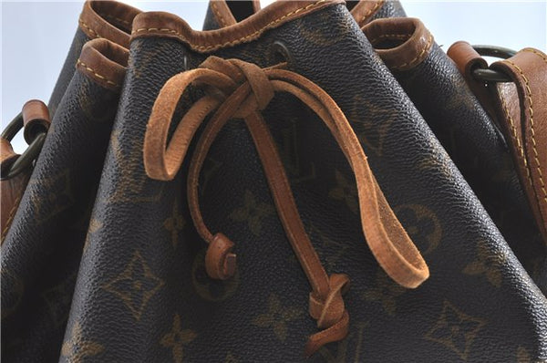 Authentic Louis Vuitton Monogram Noe Shoulder Cross Body Bag M42224 LV J0820