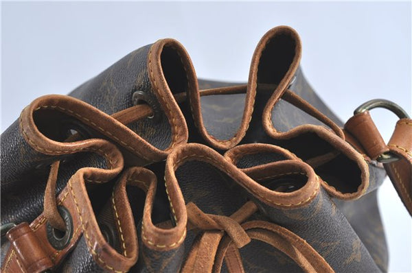 Authentic Louis Vuitton Monogram Noe Shoulder Cross Body Bag M42224 LV J0820