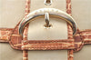 Authentic CELINE Shoulder Hand Bag Purse Leather Beige Brown J0825