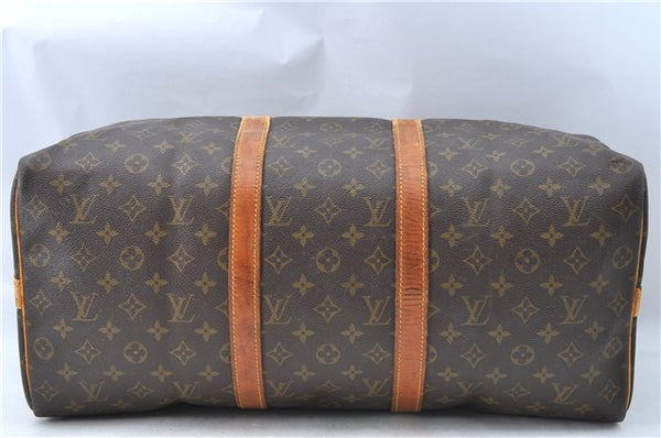 Auth Louis Vuitton Monogram Keepall Bandouliere 50 Boston Bag M41416 LV J0826