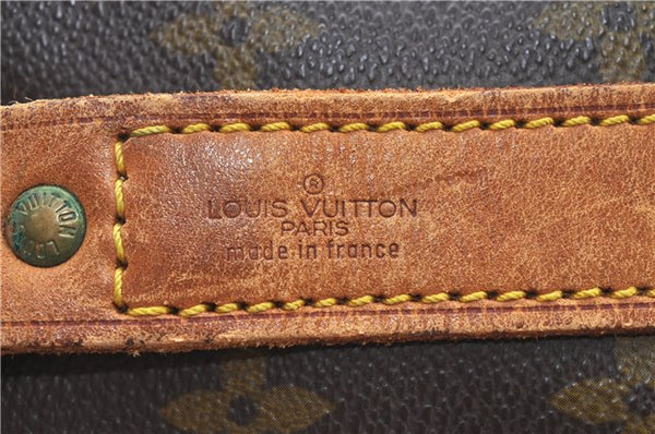 Auth Louis Vuitton Monogram Keepall Bandouliere 50 Boston Bag M41416 LV J0826