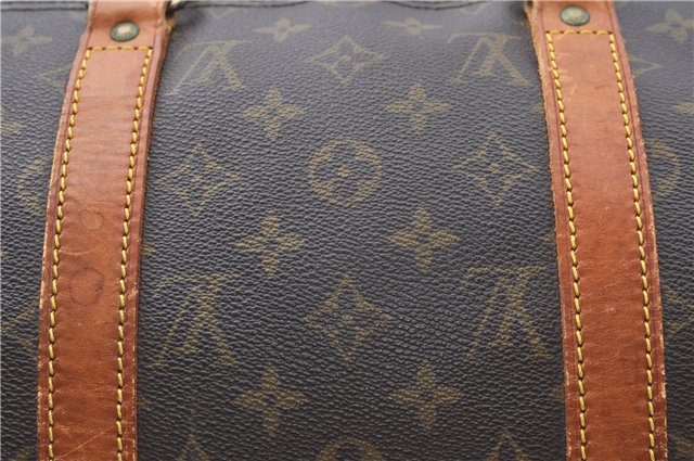 Auth Louis Vuitton Monogram Keepall Bandouliere 50 Boston Bag M41416 LV J0826