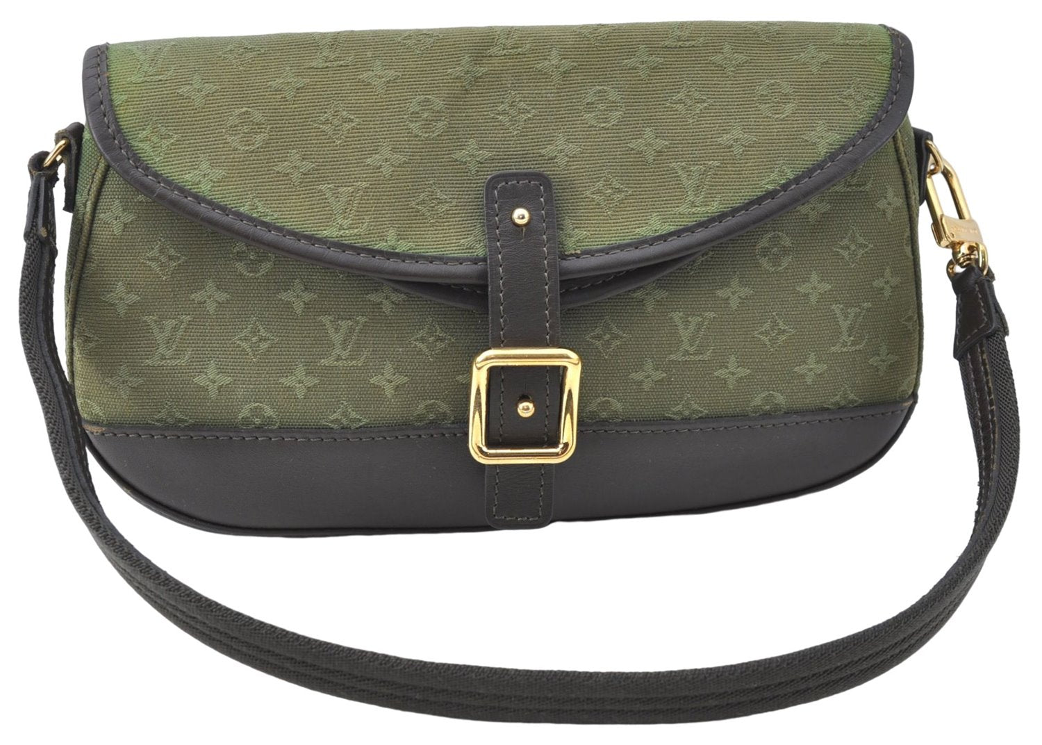 Auth Louis Vuitton Monogram Mini Marjolie Shoulder Bag Green M92693 LV J0827