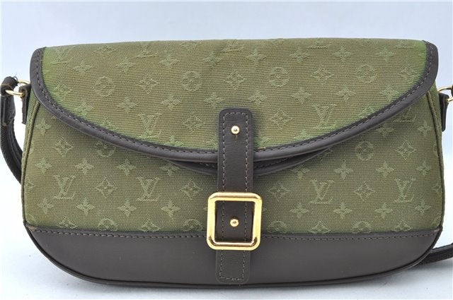 Auth Louis Vuitton Monogram Mini Marjolie Shoulder Bag Green M92693 LV J0827