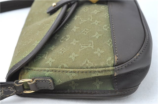 Auth Louis Vuitton Monogram Mini Marjolie Shoulder Bag Green M92693 LV J0827