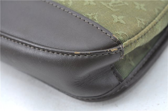 Auth Louis Vuitton Monogram Mini Marjolie Shoulder Bag Green M92693 LV J0827