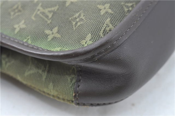 Auth Louis Vuitton Monogram Mini Marjolie Shoulder Bag Green M92693 LV J0827