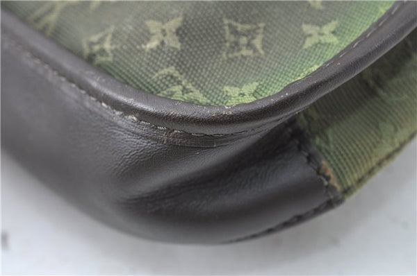 Auth Louis Vuitton Monogram Mini Marjolie Shoulder Bag Green M92693 LV J0827