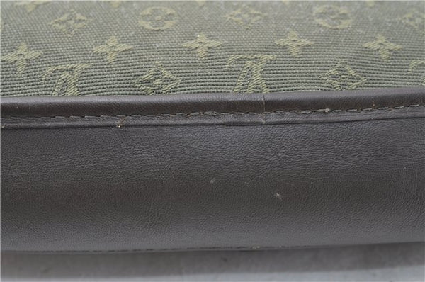 Auth Louis Vuitton Monogram Mini Marjolie Shoulder Bag Green M92693 LV J0827