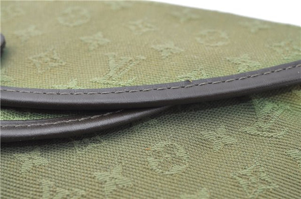 Auth Louis Vuitton Monogram Mini Marjolie Shoulder Bag Green M92693 LV J0827