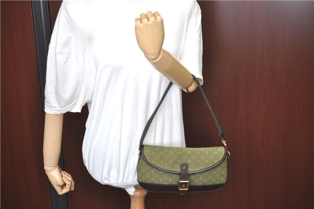 Auth Louis Vuitton Monogram Mini Marjolie Shoulder Bag Green M92693 LV J0827