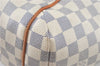 Authentic Louis Vuitton Damier Azur Totally PM Tote Bag White N41280 LV J0831